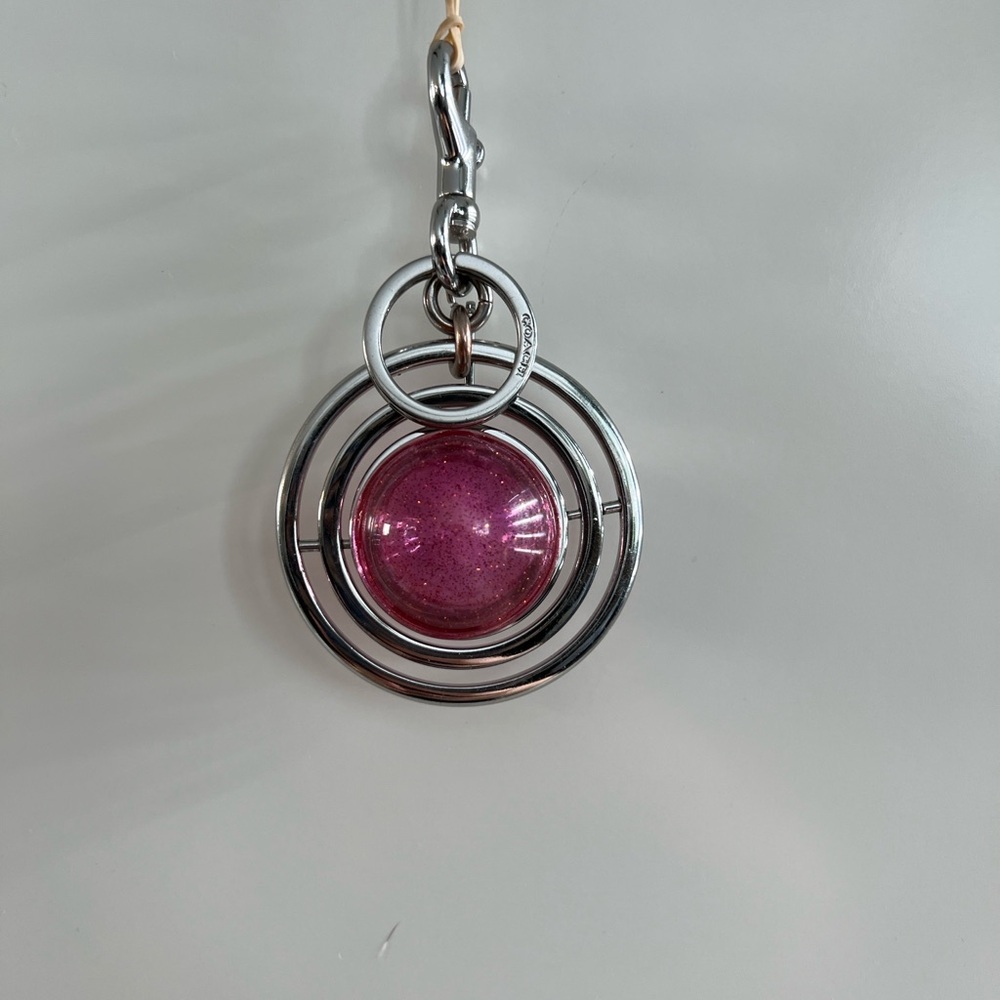 Coach Saturn bag charm/keychain